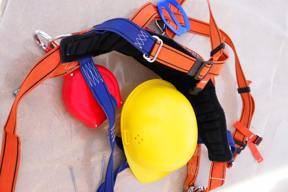 Safety measures during commercial demolition work