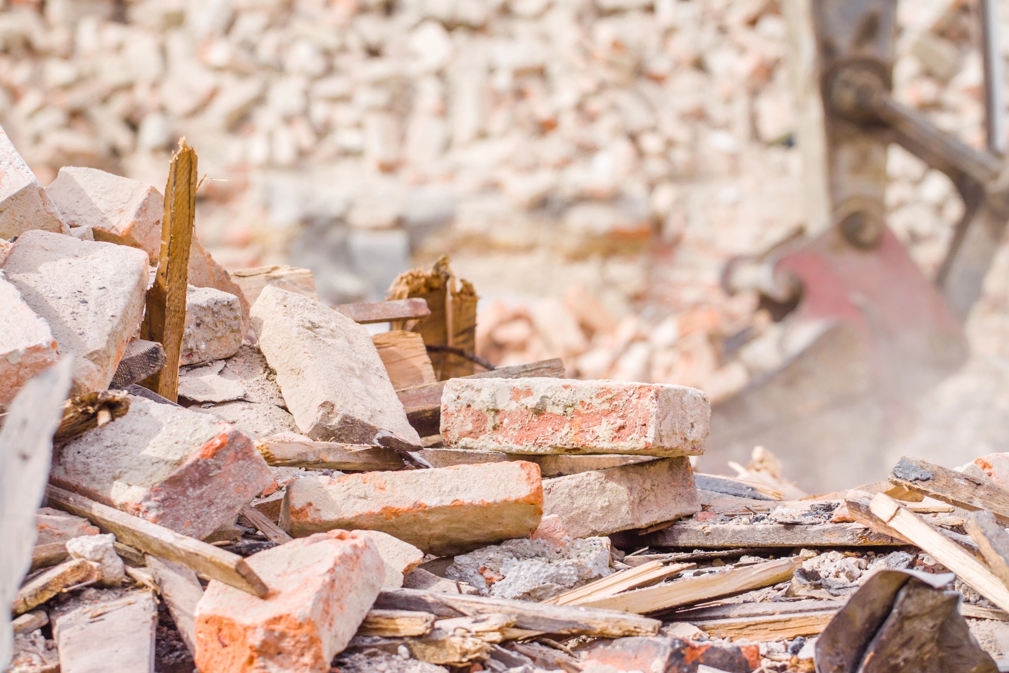 New Orleans residential property being evaluated for renovation or demolition