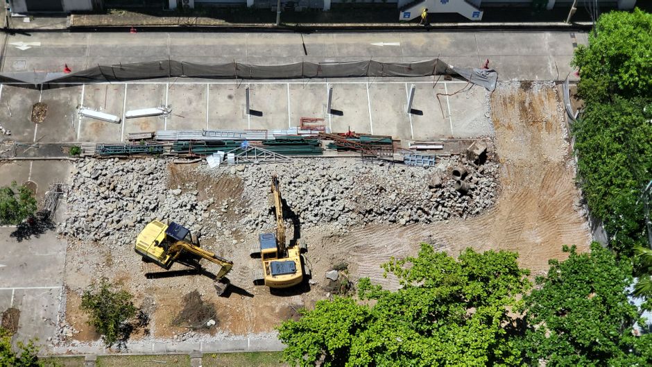empty lot after a multifamily demolition project in New Orleans